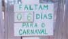 faltam 6 dias para o carnaval