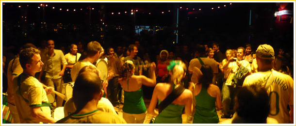 samba gigs and parties